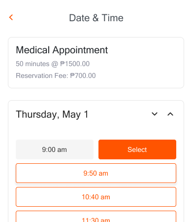 Simplified Scheduling Feature Illustration